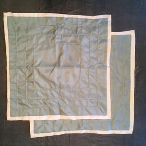 Set of two 25” pillow Shams